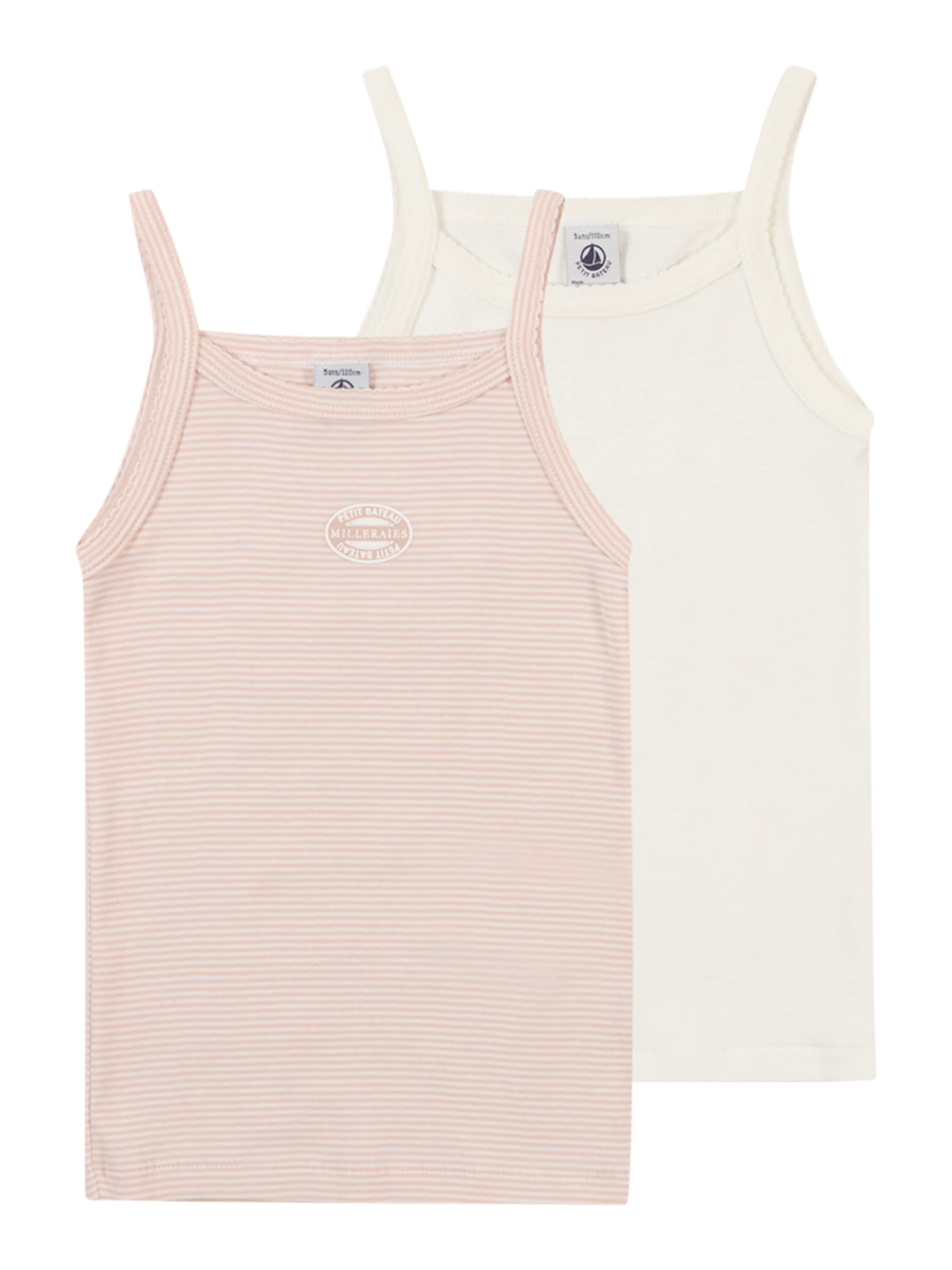 PETIT BATEAU Onderhemd in Roze: voorkant