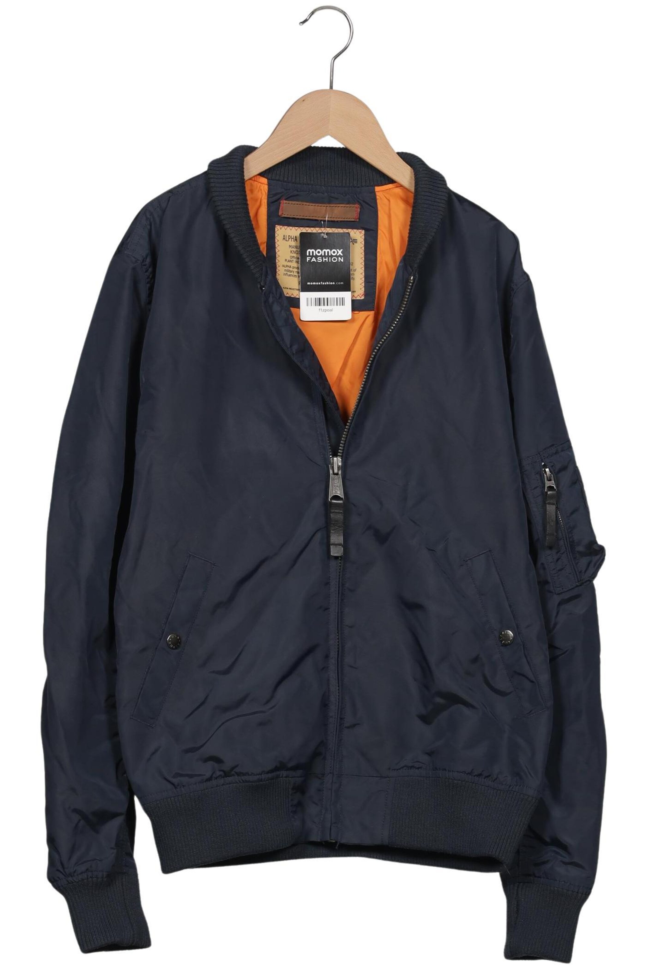 ALPHA INDUSTRIES Jacket & Coat in M in Blue: front