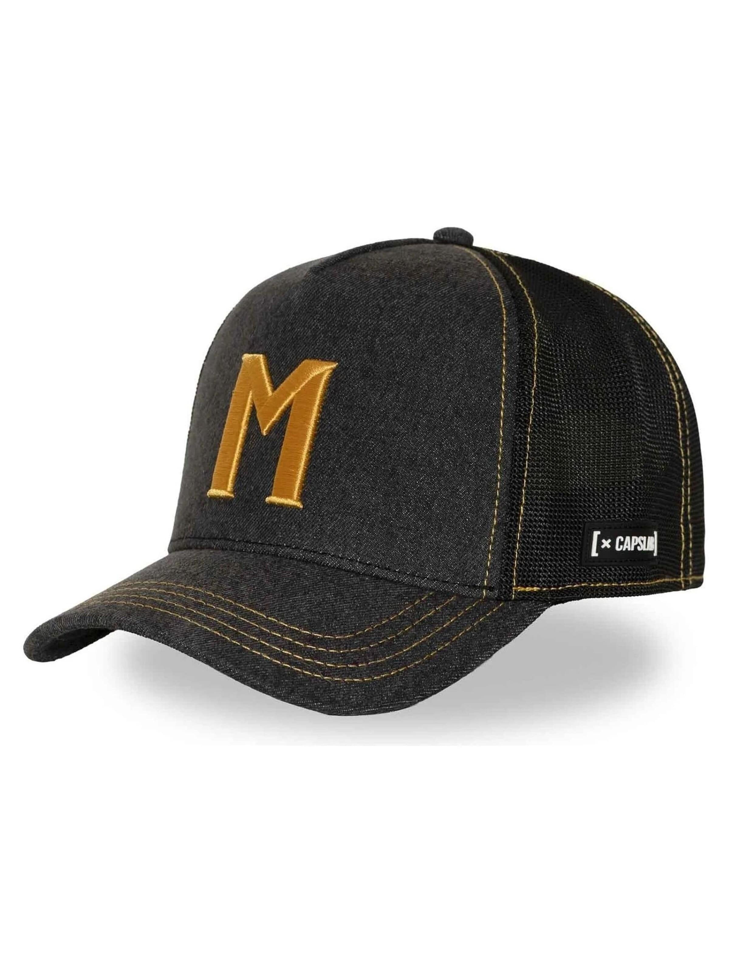 Capslab - Gorra 'Gorra capslab negra denim mark lenders lan2 trucker cap' en negro