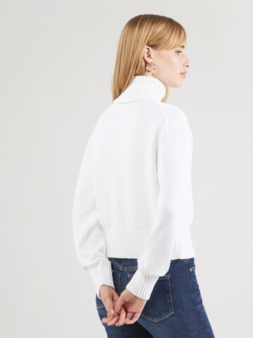 Calvin Klein Jeans Pullover 'Chenille' i hvid