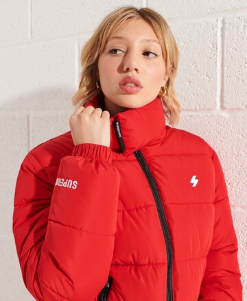 Superdry Functionele jas in Rood