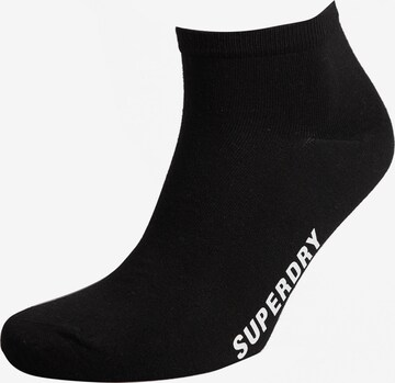 Chaussettes Superdry en noir : devant