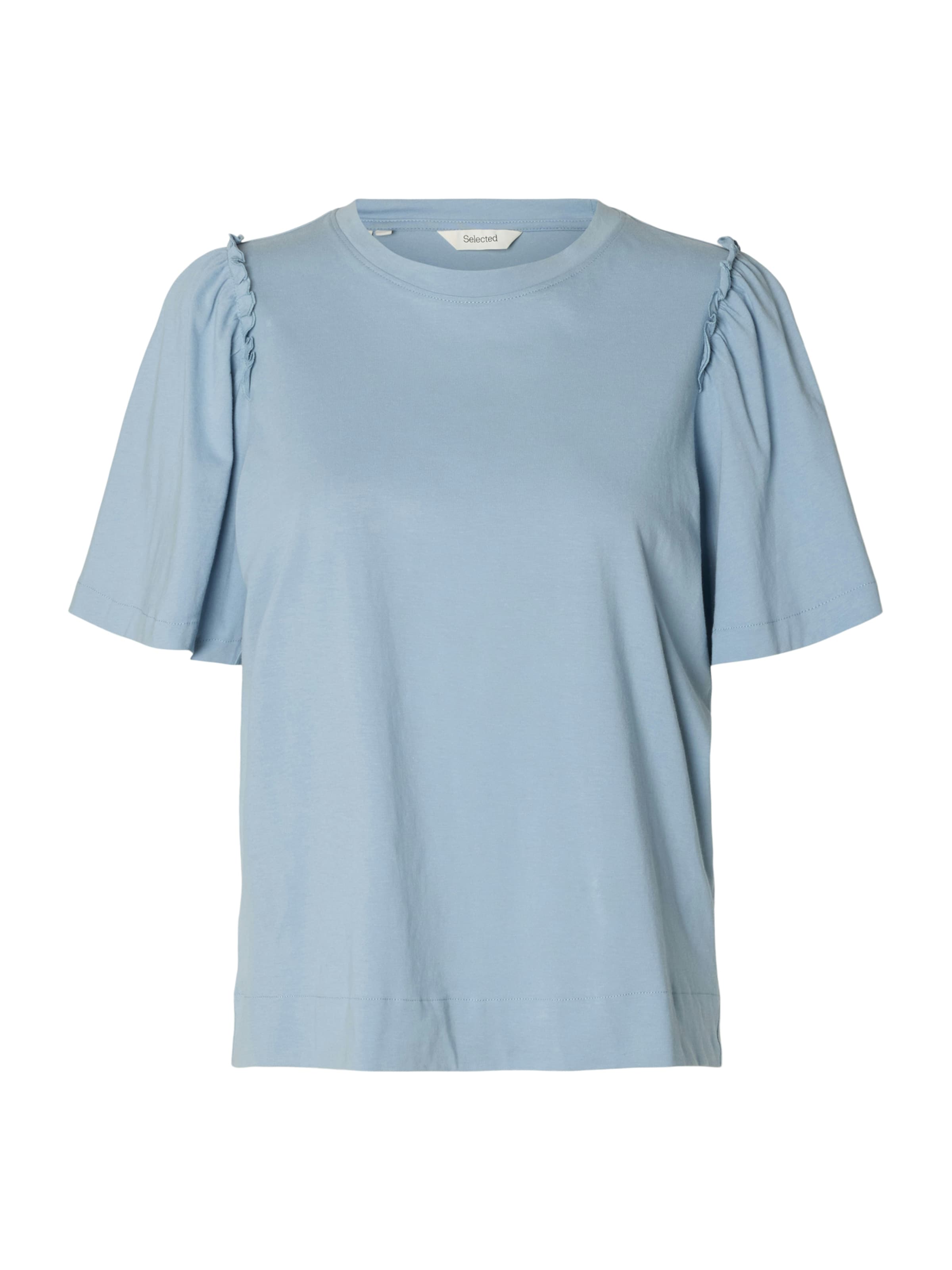 SELECTED - Camiseta 'SLFPENELOPE' en azul: frente