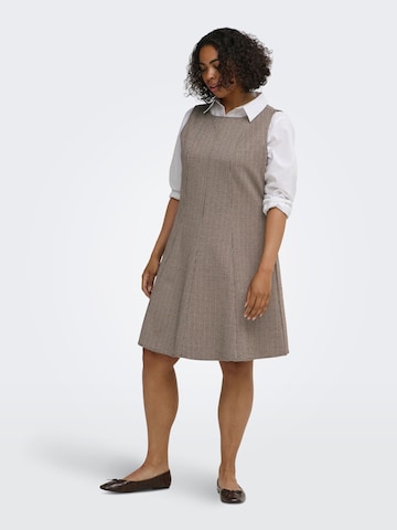 ONLY Carmakoma - Vestido 'CARAzura' en blanco: frente