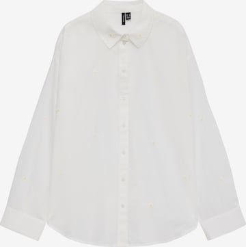 Chemisier 'VMOdona' VERO MODA en blanc : devant