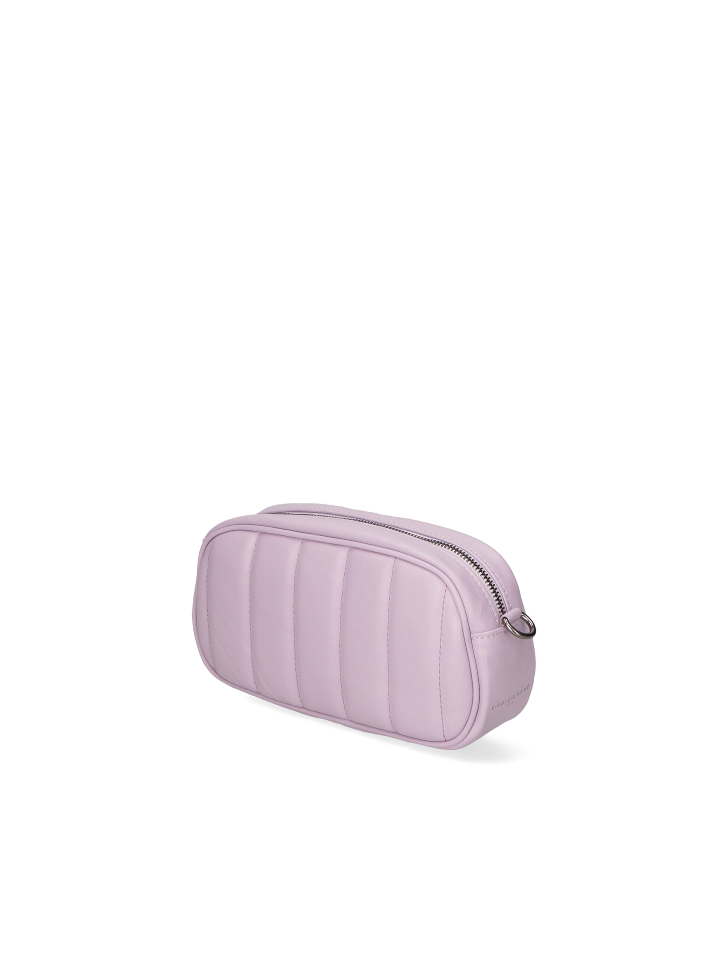 Borsa a tracolla 'Borsa a Tracolla Vera Pelle Virginia Rhinè con Zip' di Virginia Rhinè in lilla