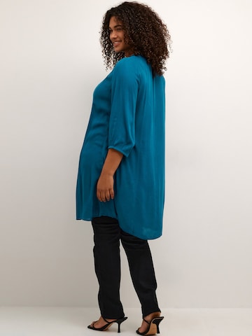 Robe 'Louisa' KAFFE CURVE en bleu