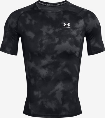 UNDER ARMOUR Funktionsshirt in Schwarz: predná strana