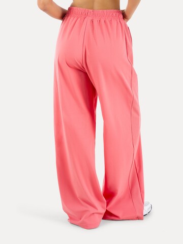Smilodox Loosefit Broek in Roze