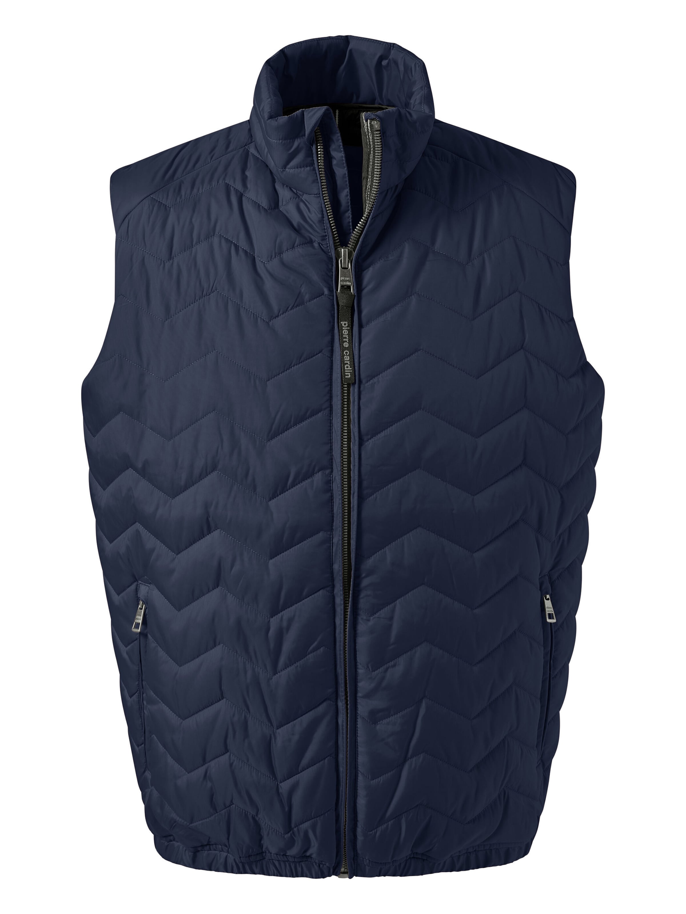 PIERRE CARDIN Weste in Blau: Vorderseite