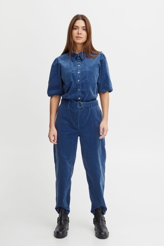 PULZ Jeans Jumpsuit 'Sally' in Blau