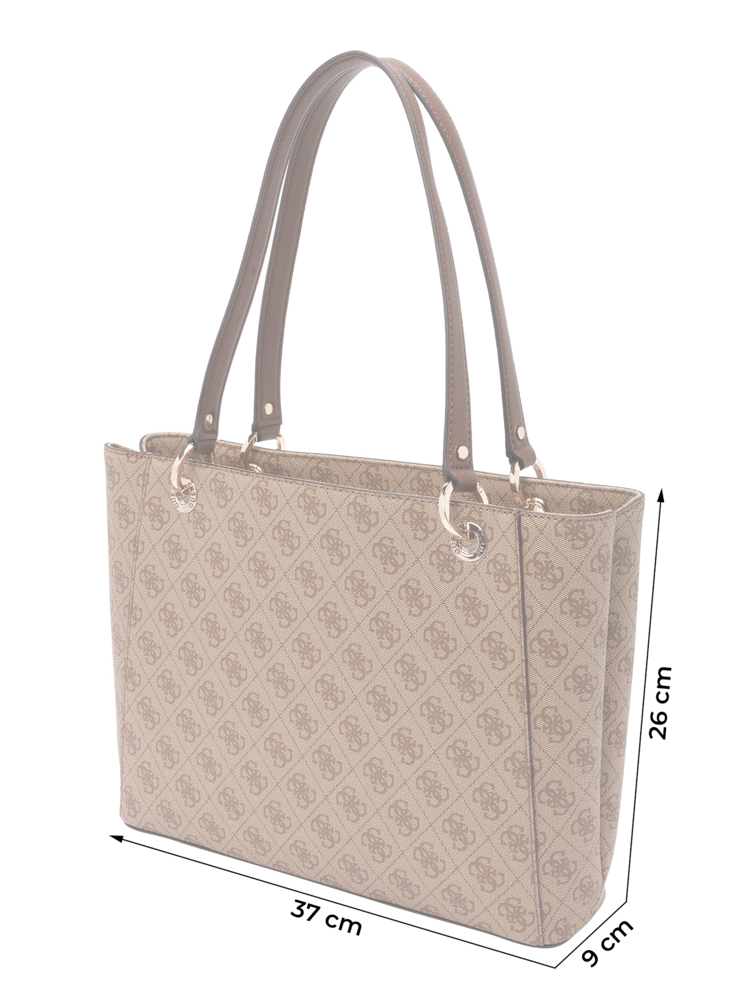 GUESS Shopper 'NOELLE II TOTE' in Braun