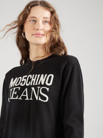 Moschino Jeans - Vestido de punto en negro