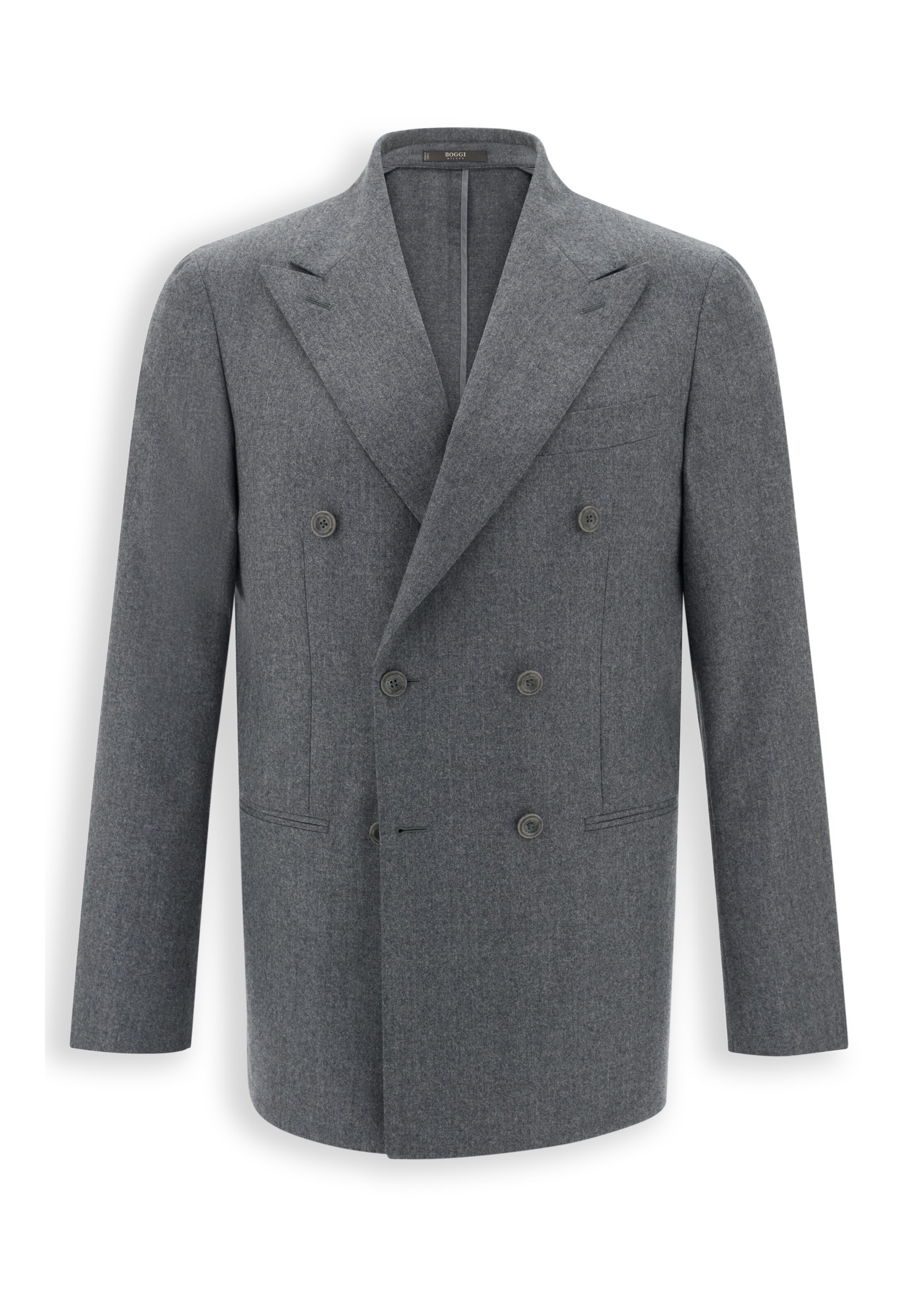 Boggi Milano Regular fit Colbert in Grijs: voorkant