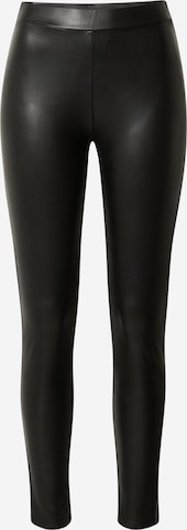 TOM TAILOR DENIM Skinny Leggings in Schwarz: predná strana