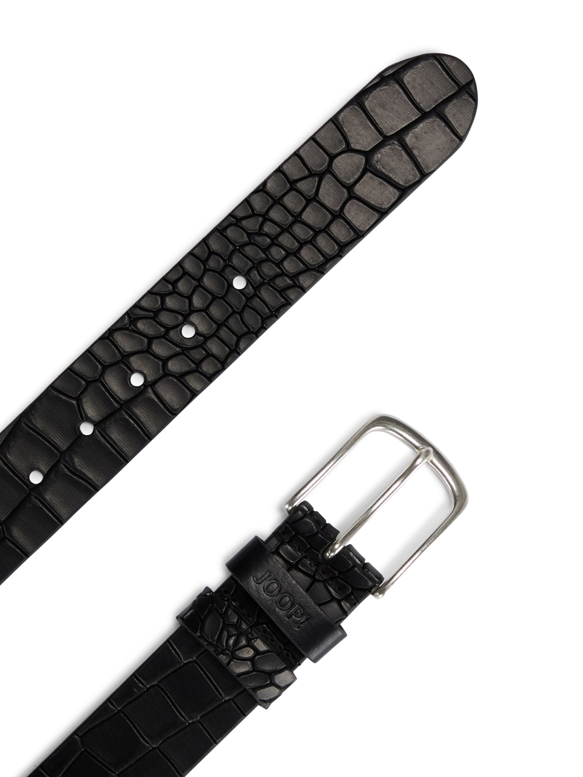 JOOP! Riem ' Ledergürtel in Schwarz ' in Zwart