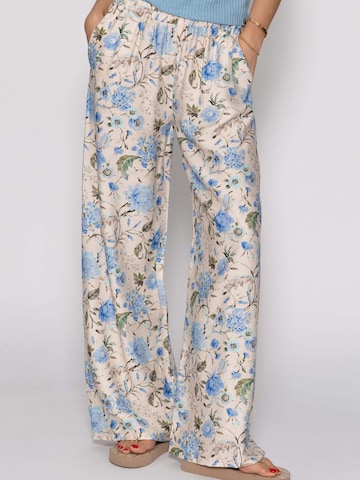 SASSYCLASSY Loose fit Pants in Blue: front