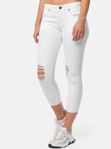 Tazzio Skinny Jeans 'F111' in Weiß