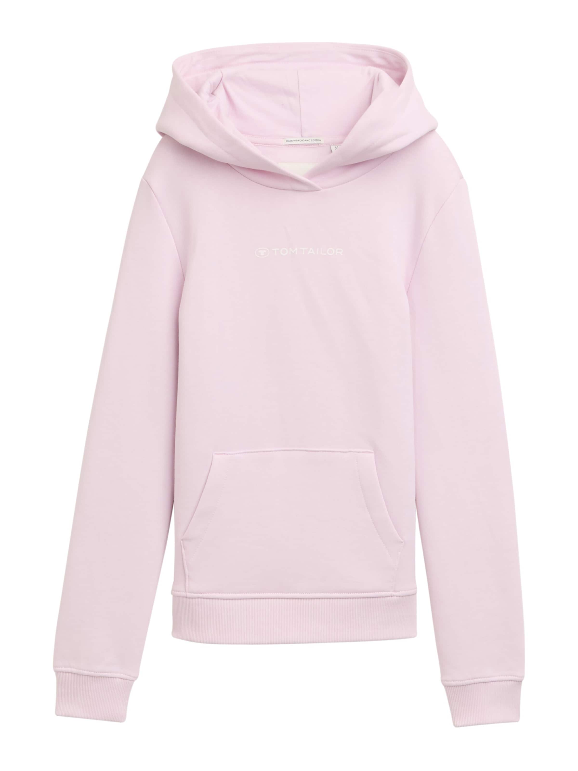 TOM TAILOR Sweatshirt in Pink: Vorderseite