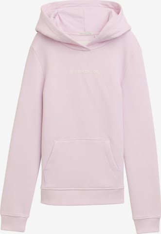 TOM TAILOR Sweatshirt in Pink: front