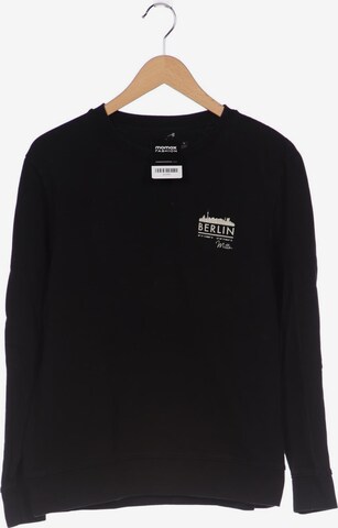 BURTON Sweatshirt & Zip-Up Hoodie in M in Black: front