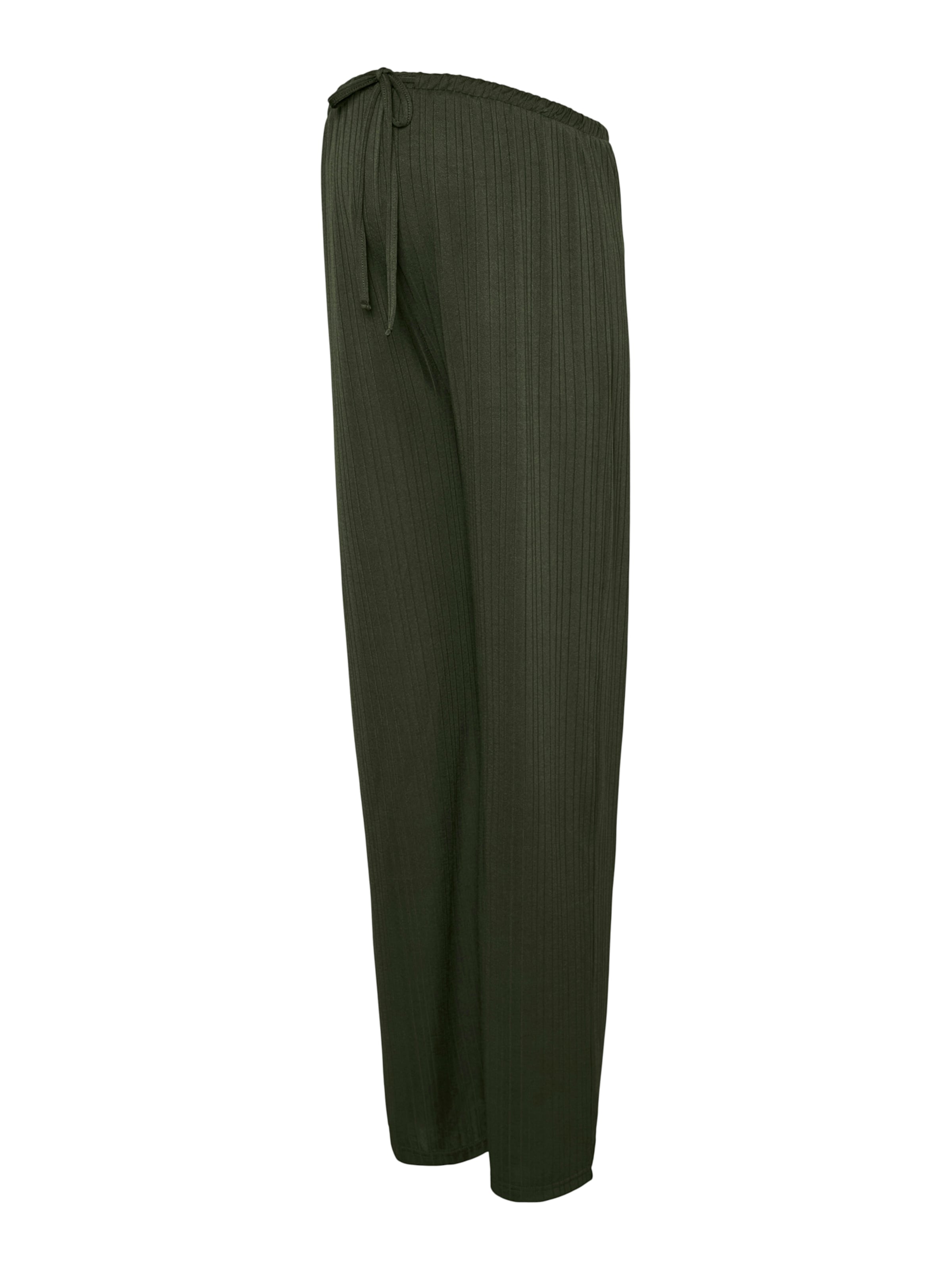 MAMALICIOUS - Loosefit Calças 'MLALAJDI' em verde: frente