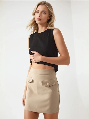 Hiccup Rock in Beige: Vorderseite