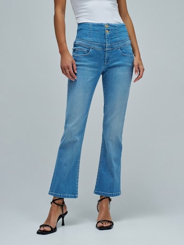 Salsa Jeans Skinny Jeans in Blauw: voorkant