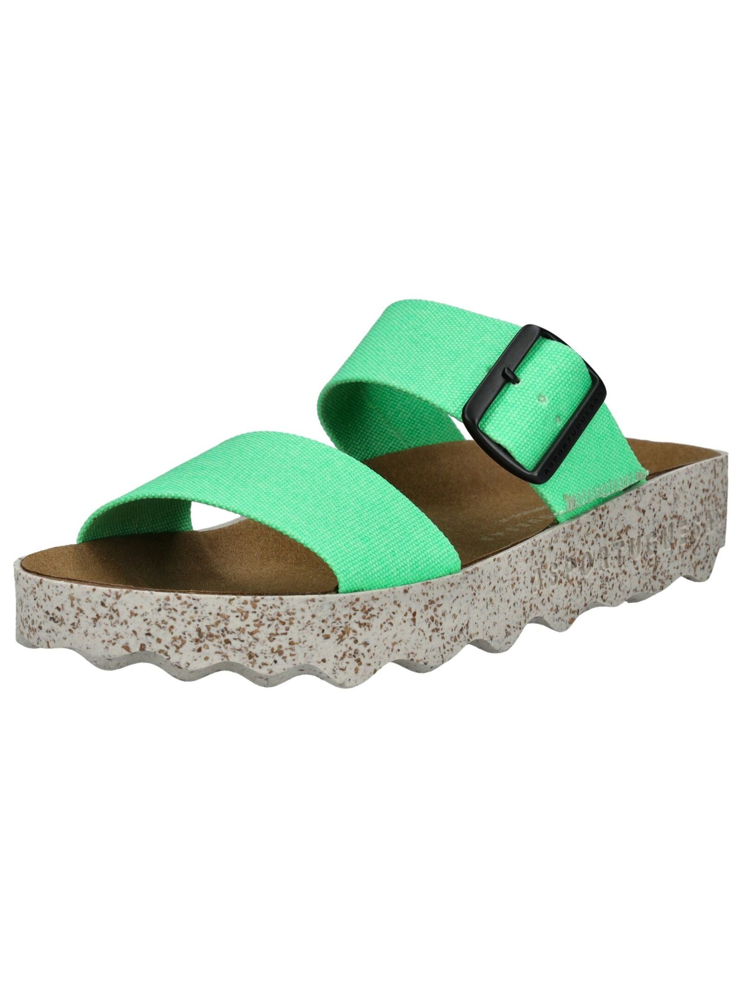 Mule Asportuguesas en vert : devant