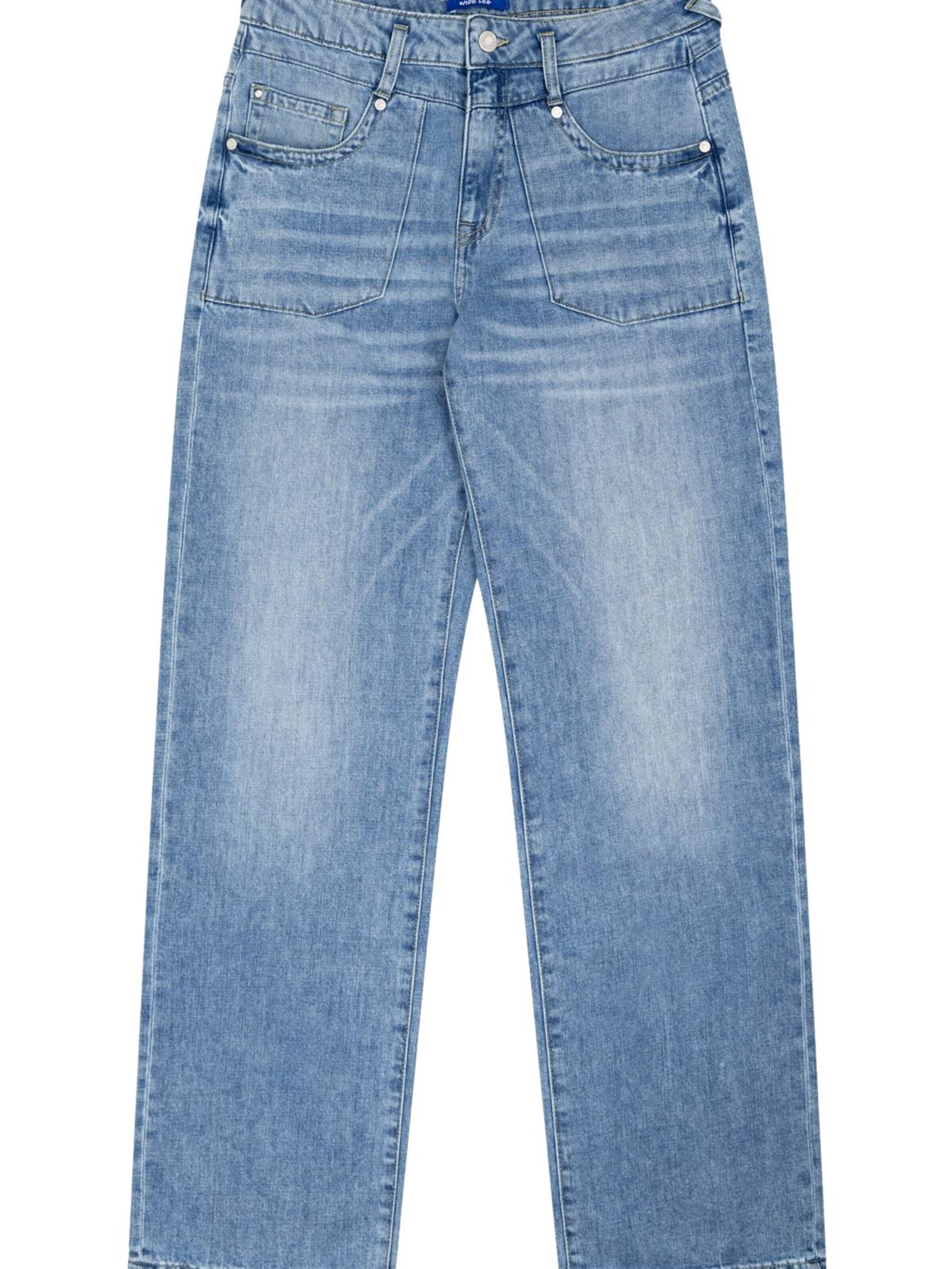 M.O.D MIRACLE OF DENIM Szeroka nogawka Jeansy w kolorze niebieski