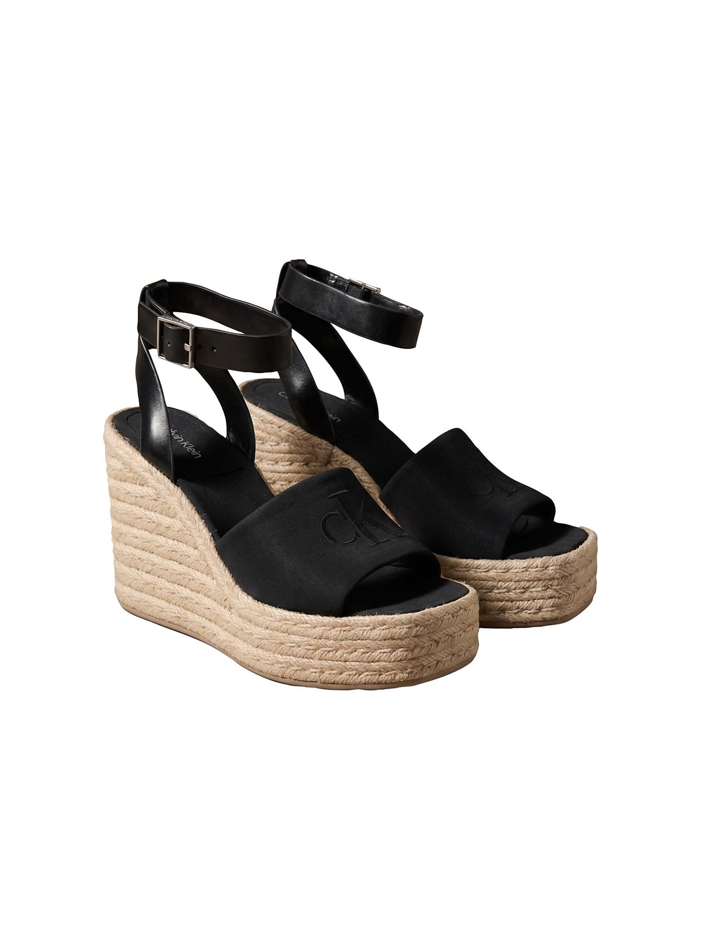 Calvin Klein Sandal 'Elisabeth' in Black