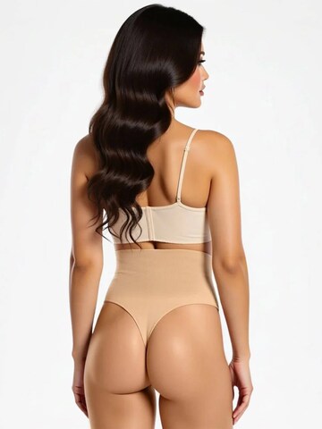 Shapetape Shapingbroek 'Corrigerende High Waist String' in Beige