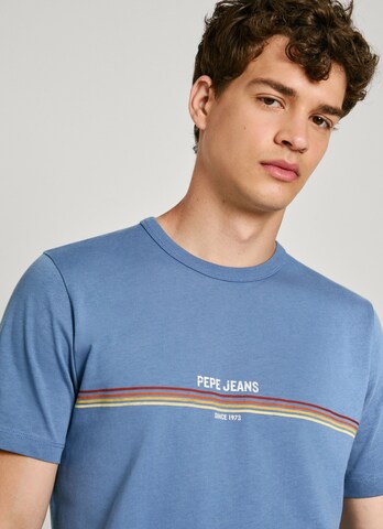 Pepe Jeans Shirt 'Adur' in Blauw