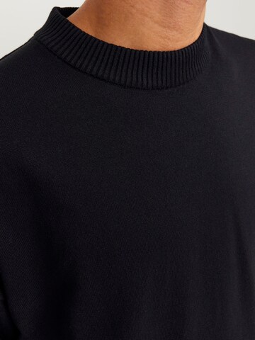 JACK & JONES Sweter 'Collective' w kolorze czarny