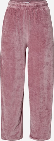 Wide leg Pantaloni 'Enzo' de la Obey pe roz: față