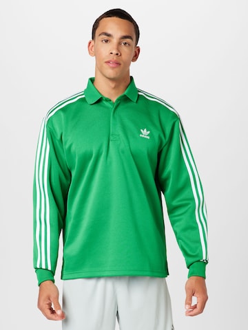 ADIDAS ORIGINALS Shirt 'Adicolor Classics+ ' in Green: front
