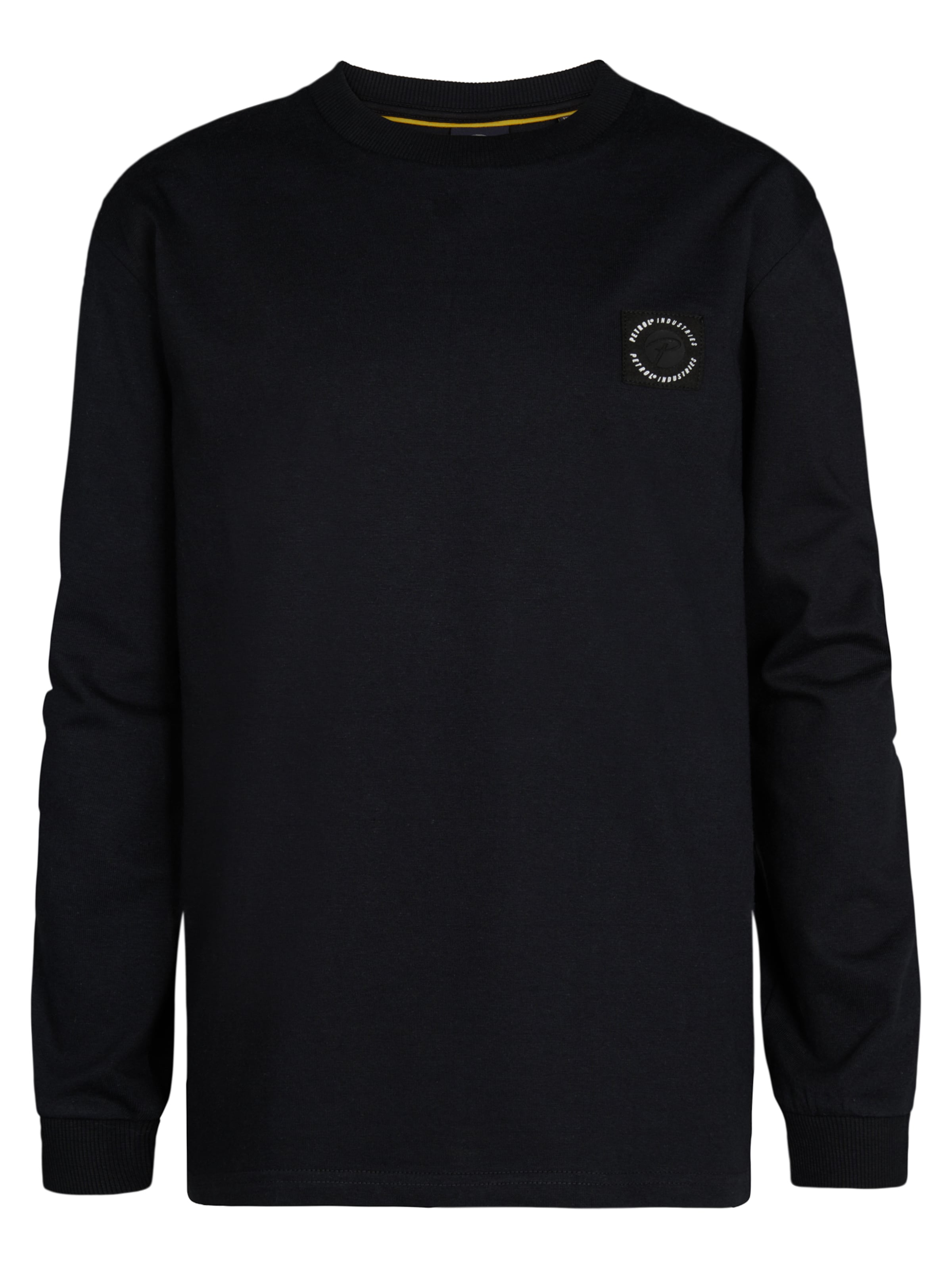 Petrol Industries Shirt in Zwart: voorkant