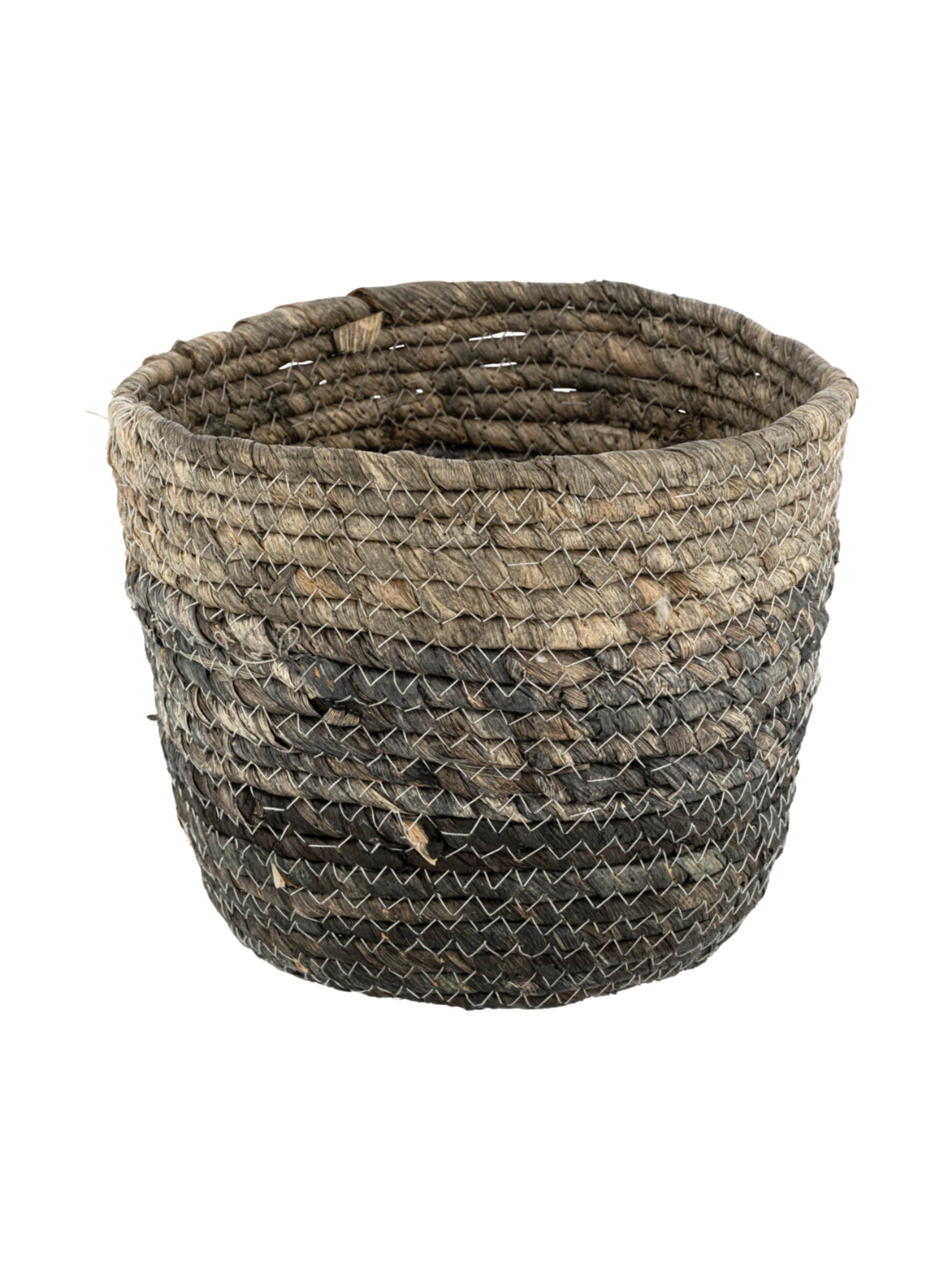 Wenko Aufbewahrungskorb in Grau: Vorderseite