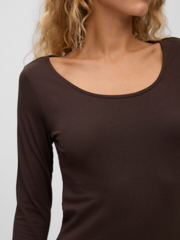 VERO MODA Shirt 'VMMaxi' in Bruin
