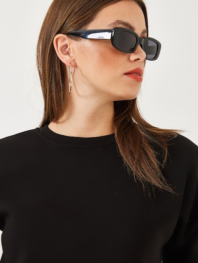 Bianco Lucci Sweatshirt in schwarz, Produktansicht