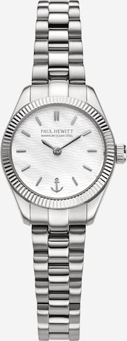 Paul Hewitt Analog Watch in Silver: front