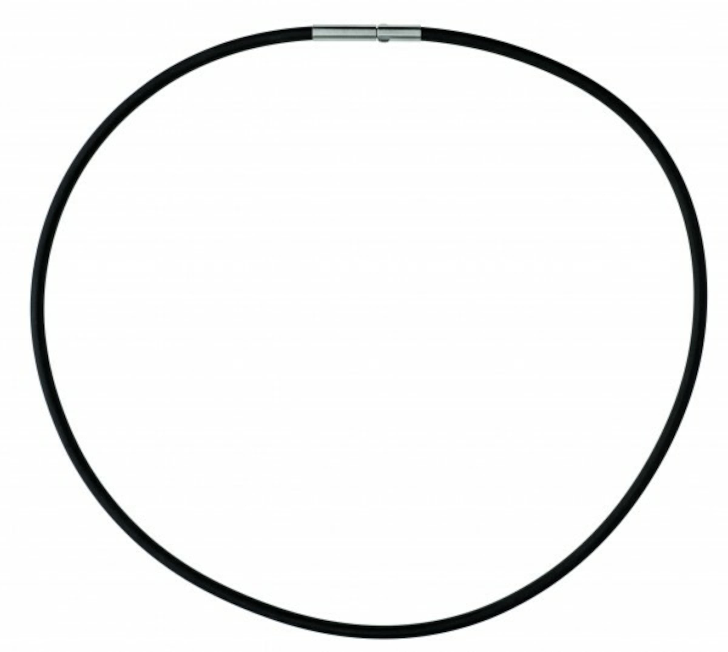 Ernstes Design Necklace in Black: front