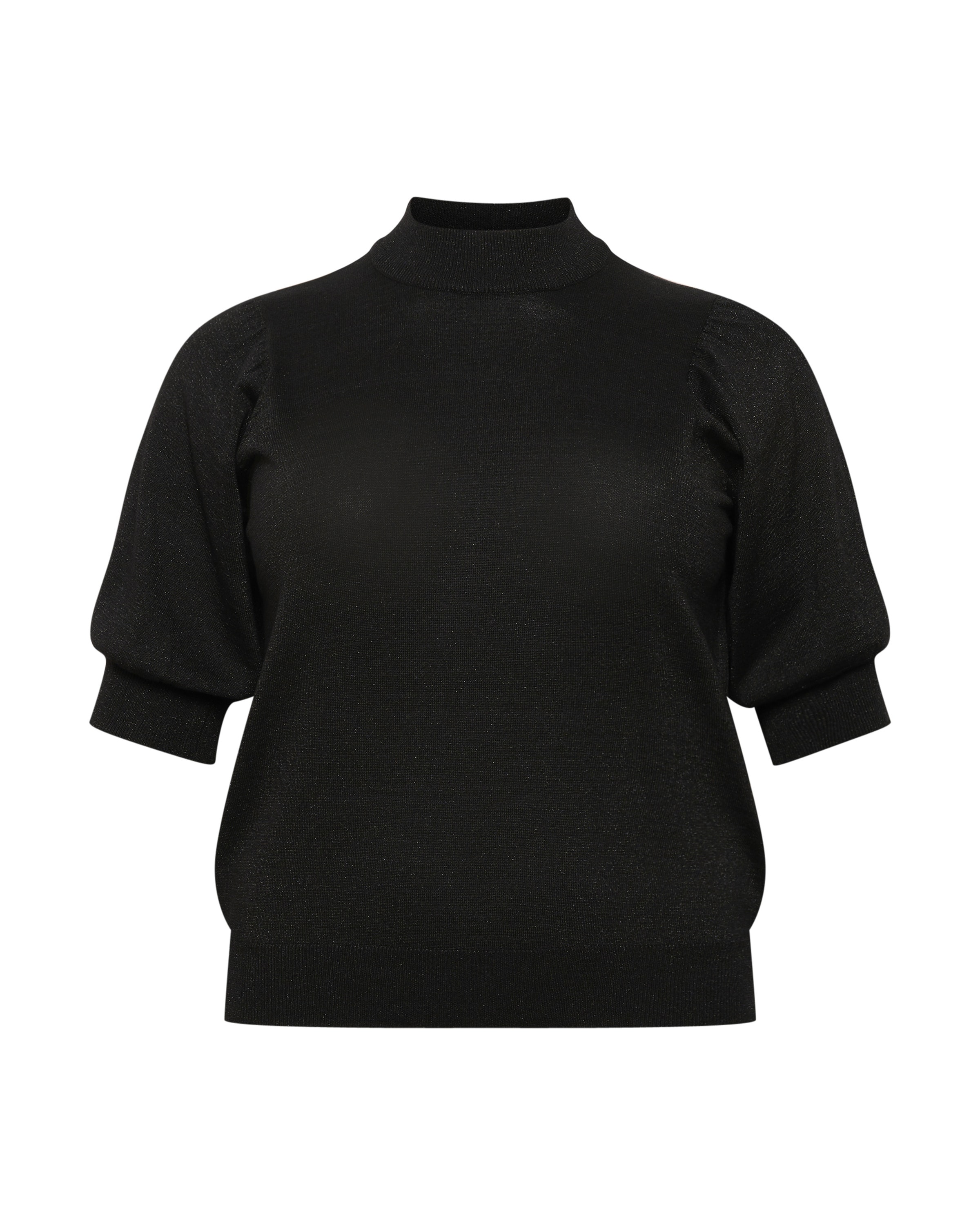 KAFFE CURVE Pullover 'KC Regitta' in Schwarz