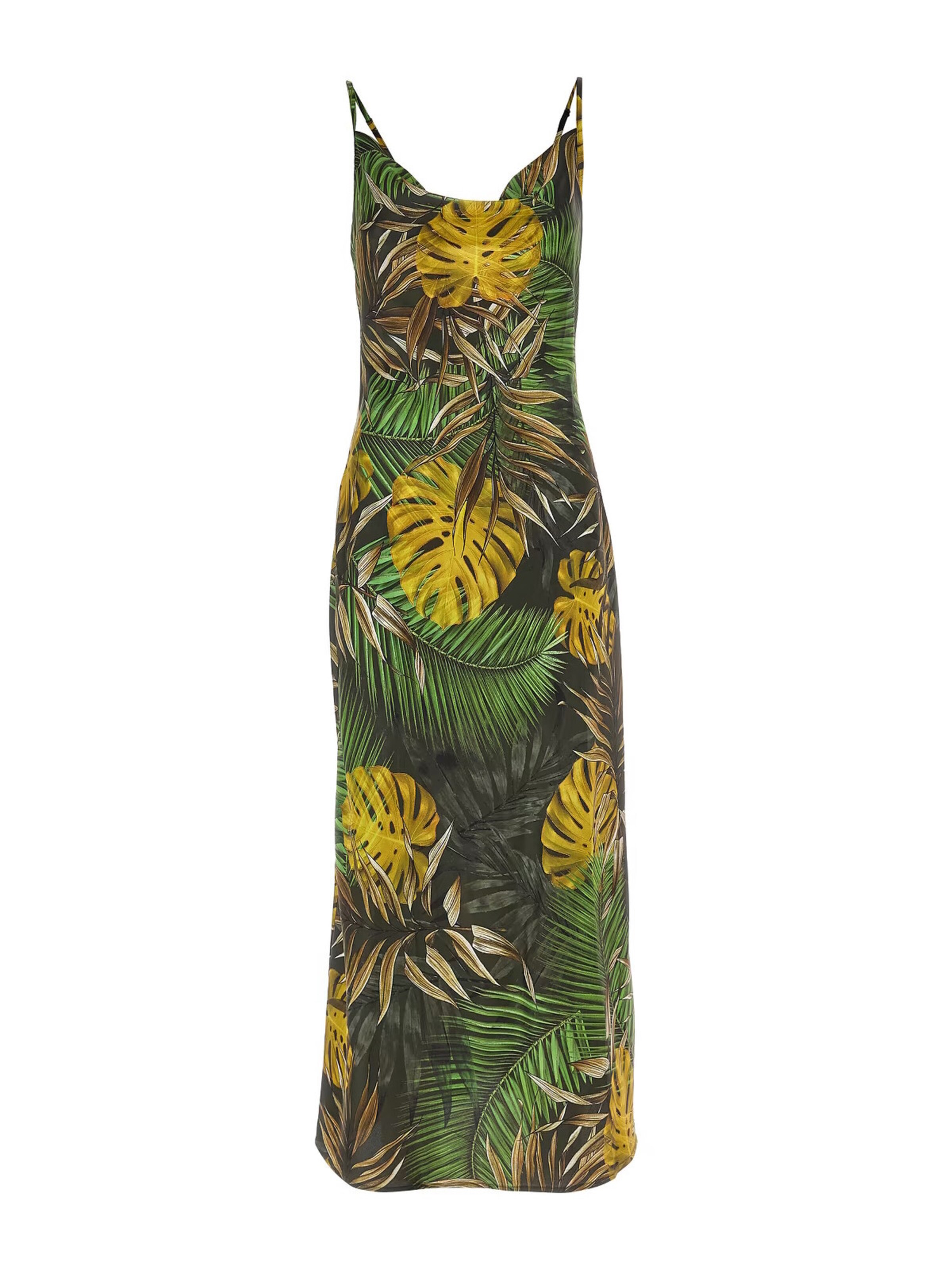 GUESS Jurk 'Akilina' in Groen: voorkant