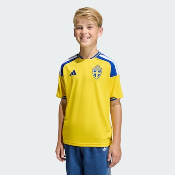 ADIDAS PERFORMANCE Funktionsskjorte 'Sweden 26 Home Kids' i gul: forside