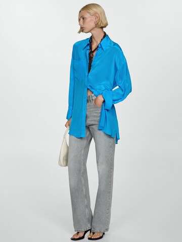 MANGO Blouse 'Ramona' in Blue