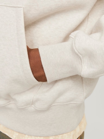 JACK & JONES Sweatshirt 'JORRIDGEWOOD' in Beige