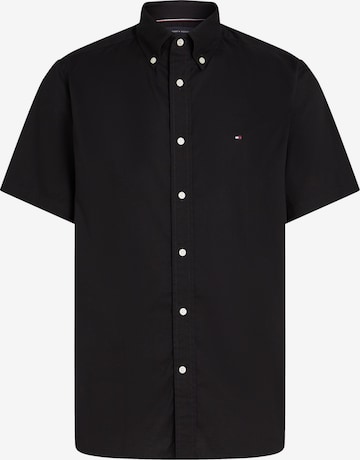 TOMMY HILFIGER Рубашка 'FLEX' в Черный: спереди