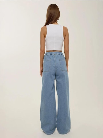 Wide leg Jeans di Hiccup in blu