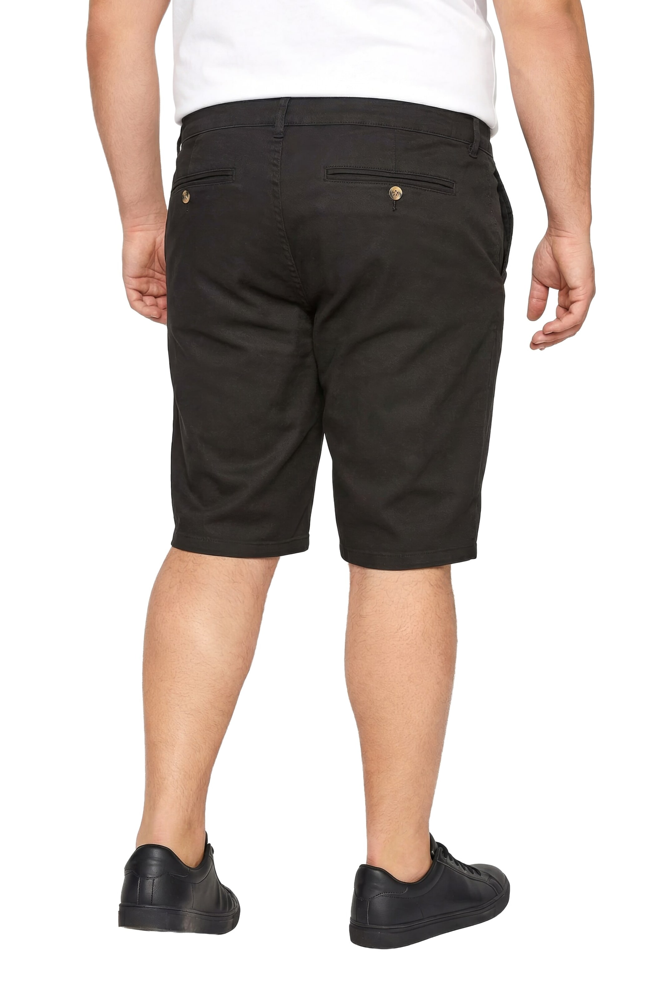 Men Plus Regular Chino trousers in Black